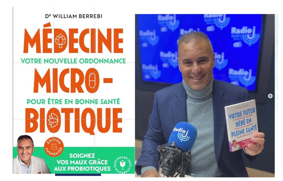 Livre Dr William Berrebi sur la medecine microbiotique