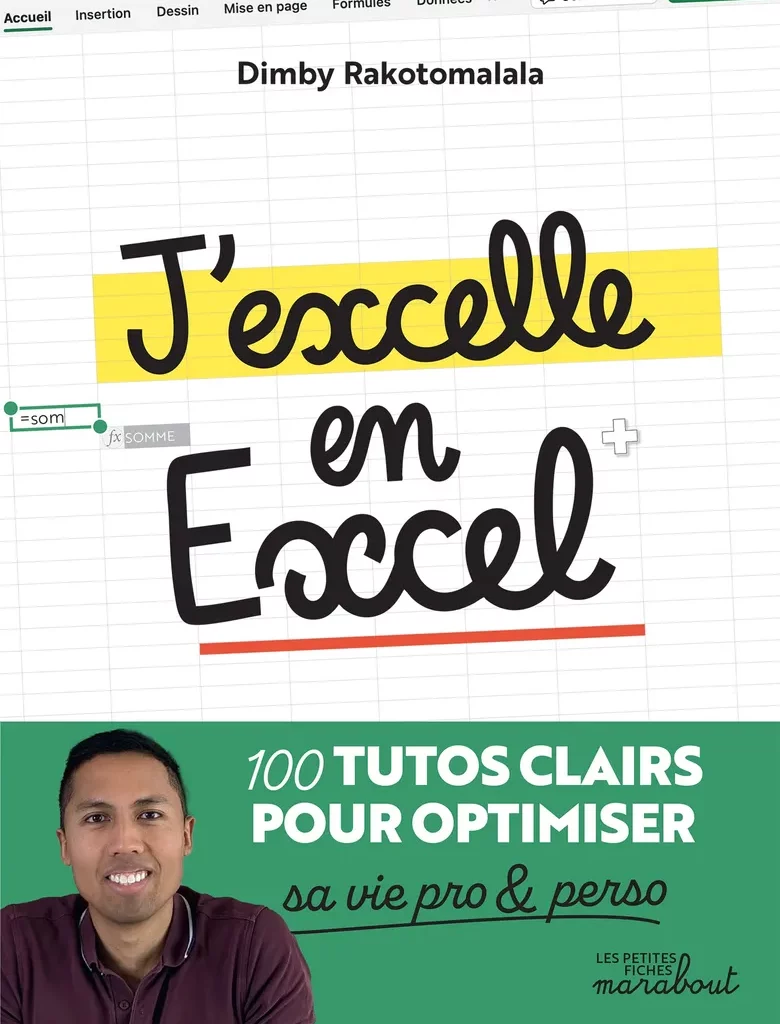 Livre J'excelle en Excel par Dimby Rakotomalala